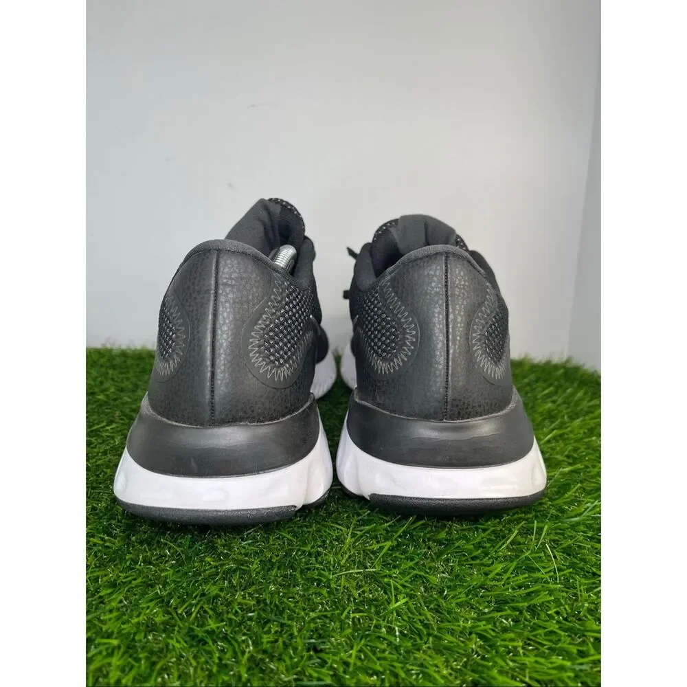 Nike Renew Run Black White Running Shoes Men’s Size 12 CK6357-002 - Picture 4 of 8